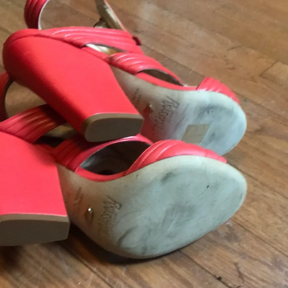 Jerome C. Rousseau Red Narms Sandal - Picture 7 of 7